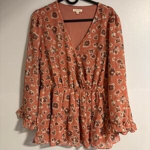 JODIFL Women's Floral Blouse - Boutique Style